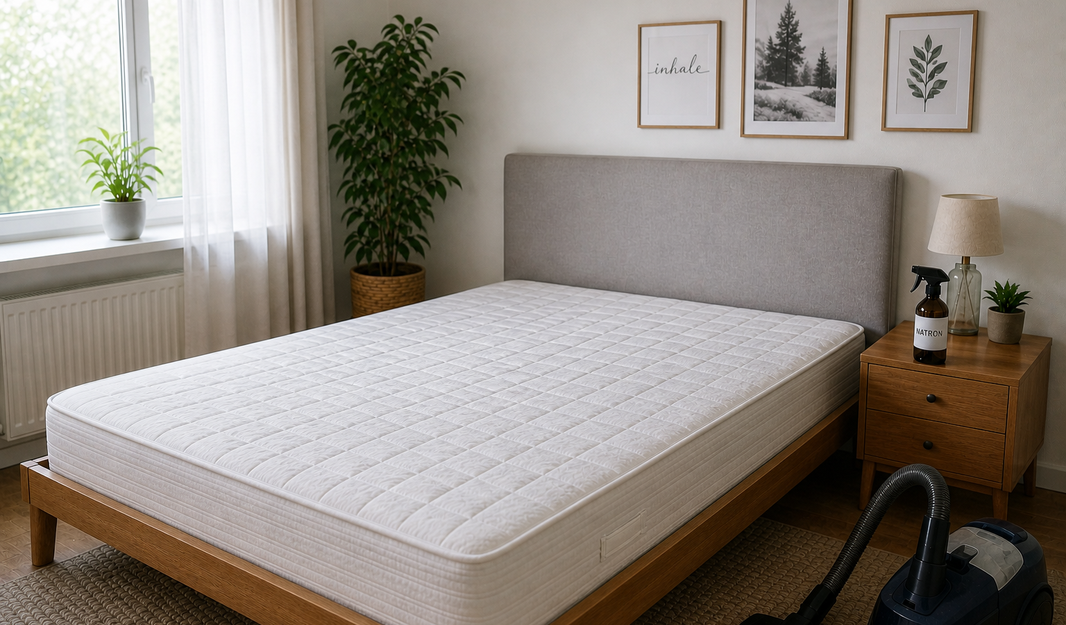 Matratze reinigen und pflegen für ein frisches Bett