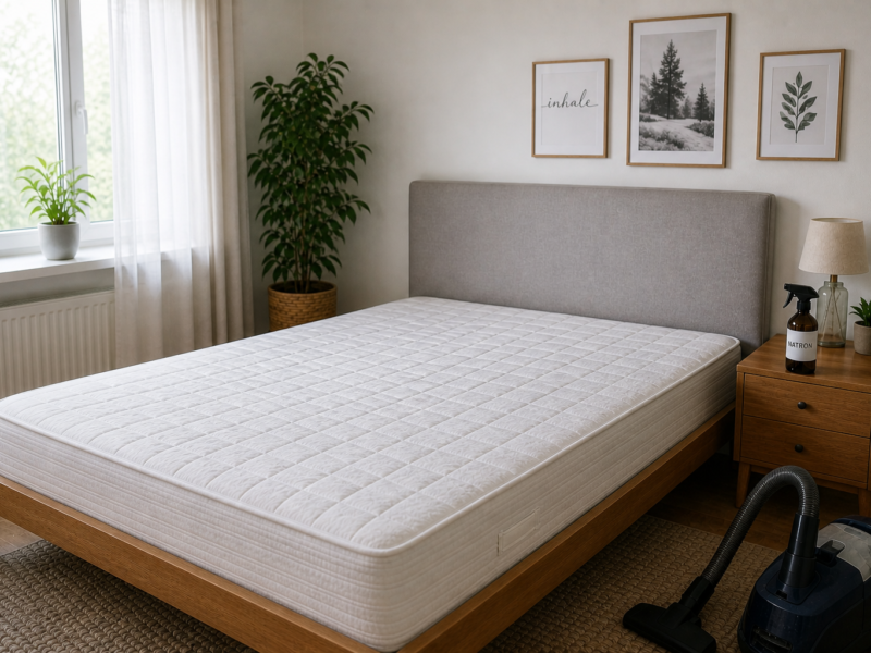 Matratze reinigen und pflegen für ein frisches Bett