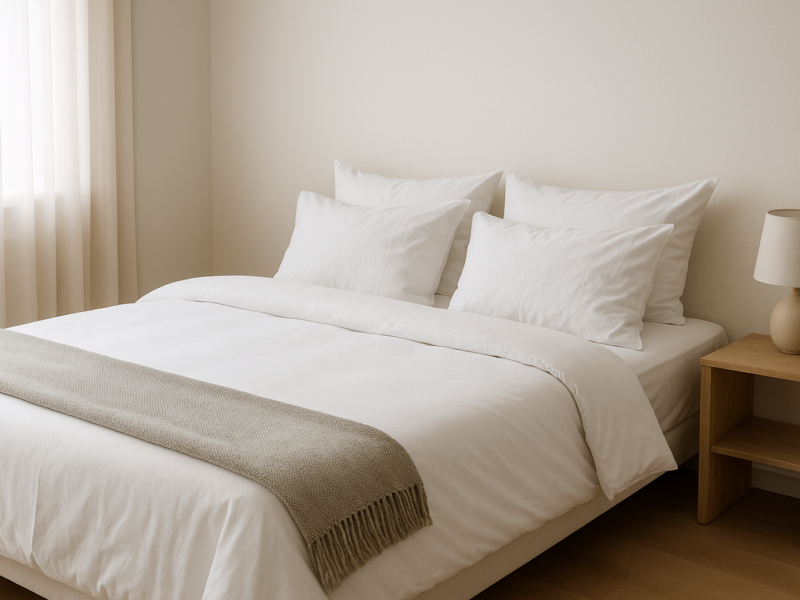 Bett beziehen leicht gemacht: Hygiene, Materialien und Styling