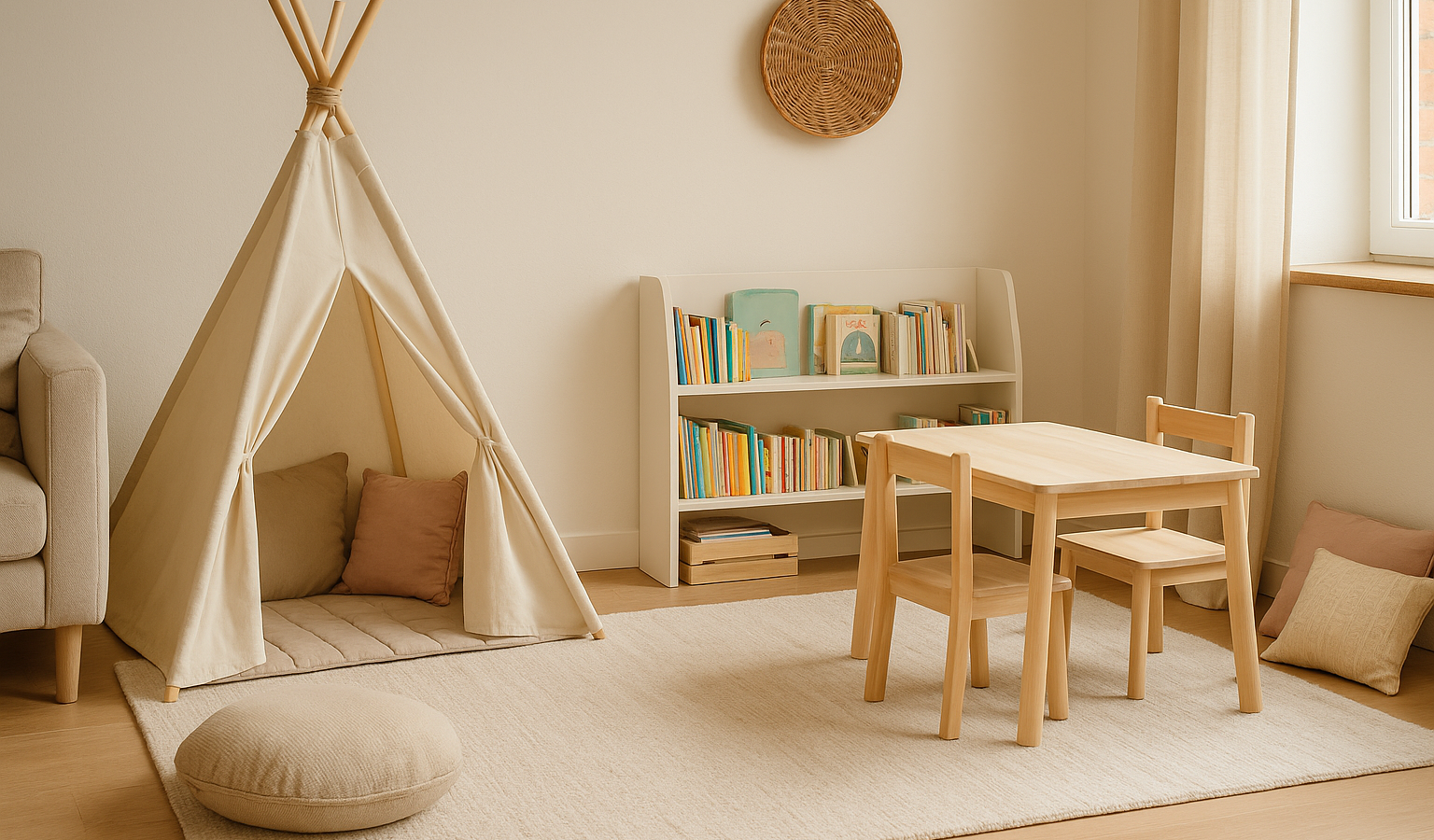 Kinderträume wahr machen: die Spielecke gemütlich und praktisch einrichten