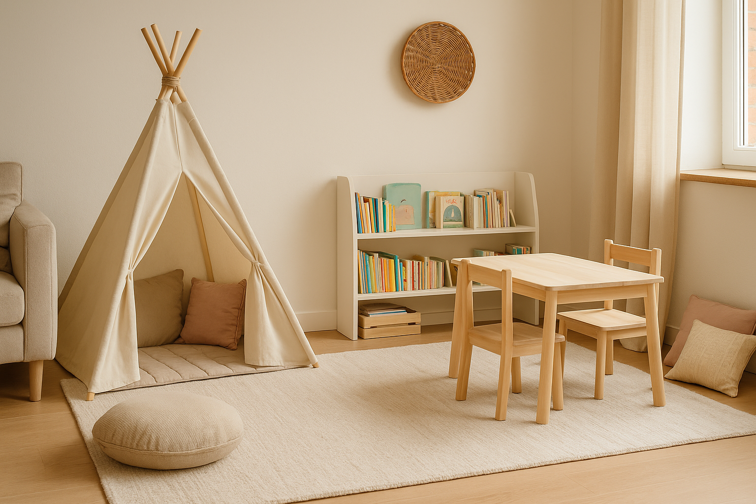 Kinderträume wahr machen: die Spielecke gemütlich und praktisch einrichten
