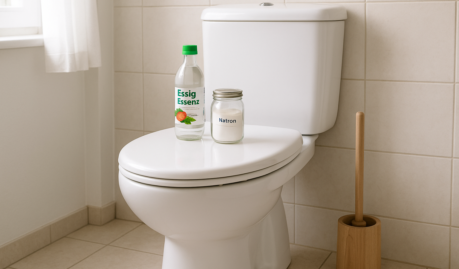 WC mit Hausmitteln reinigen ohne aggressive Chemie